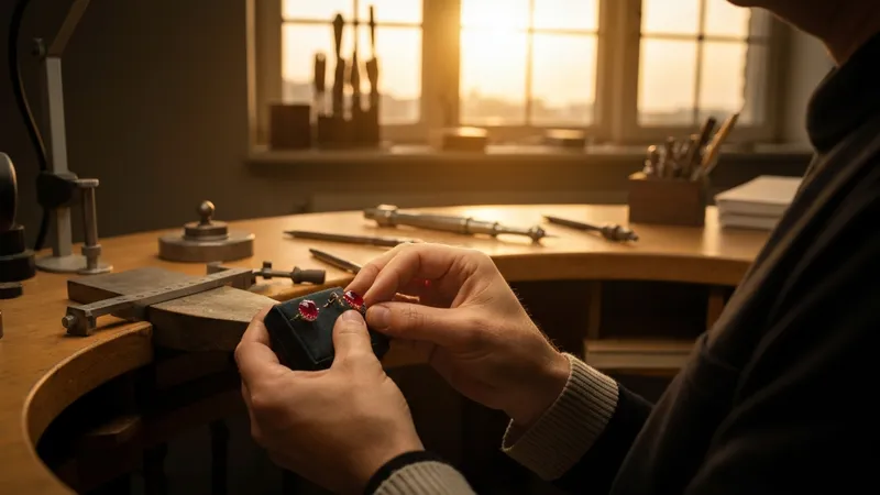 Bijoutier vs joaillier : qui crée les meilleures boucles d'oreilles rubis ?