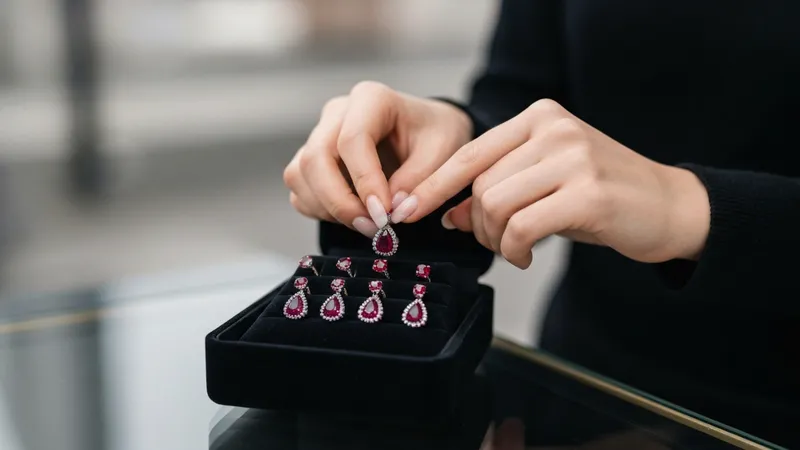 Choisir des boucles d'oreilles rubis pour un cadeau spécial