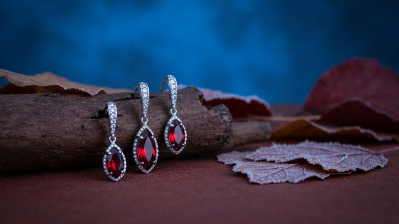 L'impact des saisons sur le choix des boucles d'oreilles rubis